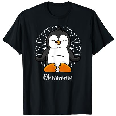 Meditation Pinguin - Yoga Pinguin T-Shirt
