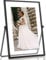Lawrence Frames Metal Easel Float Picture Frame, 4x6, Black