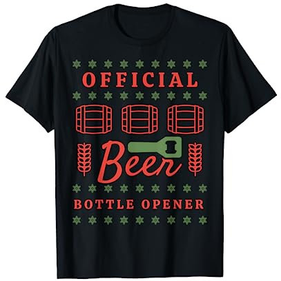 Décapsuleur officiel pour bière T-Shirt