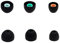 LALASTYLE Eartips Compatible with Sony WF-1000XM4 Earbuds, S/M/L 3 Pairs Soft Silicone Ear Tips Earbuds Tips, Compatible with Sony WF-1000XM4 Silicon Tips XM4 3 Pairs, SML, Black