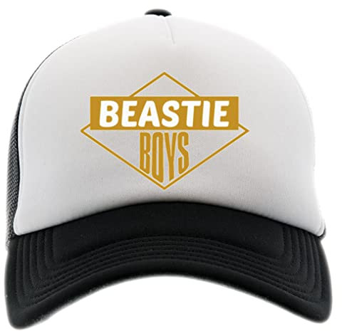 BIOCLOD Beastie Boys - Retro Männer Frauen Unisex Baseball Kappe Schwarz Weiss Men Women Cap Black White