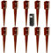 [FIXINGS DIRECT®] 100mm (4) Industrial Fence Post Spike Support 750mm Long Drive Down Post Spike Kit (Includes Free Driving Tool) (10)