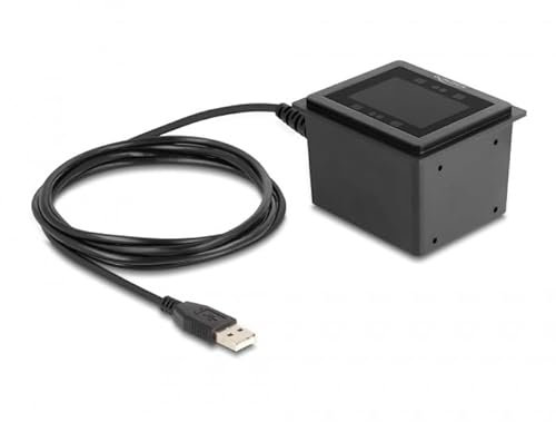 DeLOCK USB Barcodescanner 1D und 2D kabelgebunden für den stationären Einbau