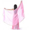 AMEEDA Bauchtanz Schleier Bauchtanz-Schleier, Schmetterling, Motten, Flügel, einfarbig, Chiffon, Kopftuch, Schal, 250 x 120 cm. Bauchtanz-Kostüm (Color : Pink)
