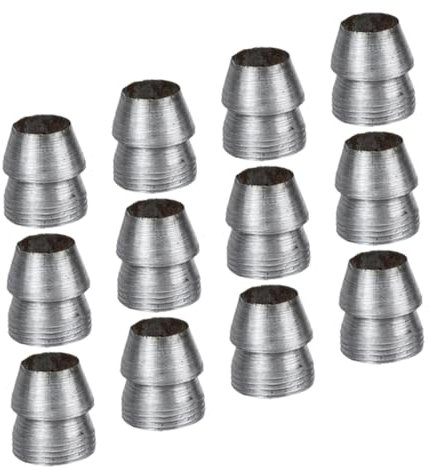 HOMSFOU 12st Axtkeil Kegelkeil Für Hammer Keilaxt-e Keil Für Werkzeug Hammerinstallationszubehör Hammerstiel Spaltkeil Verstärkungskeil Ersatzkeil Für Hammer Nägel Eiserne Eisen Metall