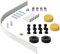 BAYSTONE Shower Tray Panel Riser Kit Quadrant Trays Plinth Adjustable Feet