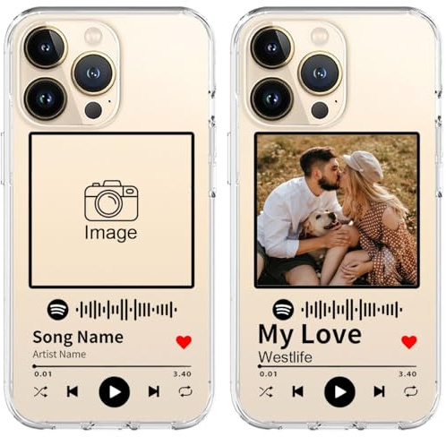 Individuell gestaltete Handyhülle für iPhone 15/14/13/12/11 Pro Max/Mimi/Xs Max/Xr/7/8 Plus, Anti-Fingerabdruck-Handyhülle für Männer, Frauen, Mädchen, Jungen, transparent