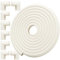 Safety Baby Edge Corner Guards Protector Set, 4.4M/14.5ft Edges Protector + 8 Corner Guards for Kids Foam, Furniture and Tables Child Baby Proof Bumpers, Pre-Taped for Direct Use