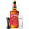 Jack Daniels Fire Whiskey Glass & Jigger Gift Set 70cl