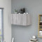 Myheimly Wandschrank Grau Sonoma 80x39x40 cm Holzwerkstoff