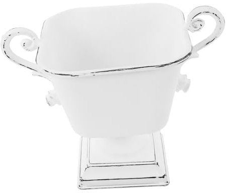 ABOOFAN Multipurpose Vintage Silver Vase for Centerpiece Flower Arrangements Birthday Wedding Front Door