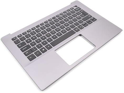 Dell Inspiron 5490/5498 Ice Lilac Palmrest & UK ENGLISH Keyboard - 0TVJY7 + 0HGWHW (YYDF8)