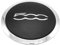 ZZSYHDM Ricambi Auto Coprimozzo 133mm per Fiat 500 Coprimozzo Centrale Cerchioni 68078419AC 68078421AC Parapolvere 51884863 Argento sostituisci