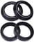 Gabelsimmerringe & Gabel Staubkappen Kit Für 950 Für Adventure S US SMT 950 Für Super Für Enduro R SMT990 48X57.8X9.5/12 48mm Gummi-Frontstoßdämpfer-Federgabel-Öldichtung 48 * 57.8