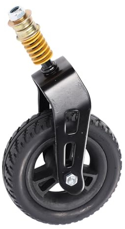 Walfront Zauberer 6 Zoll Universal Rollstuhl Vorderrad Montage Dicked Rad Nabe 75 Kg Traging für Wanderer, Einkaufswagen, Roller