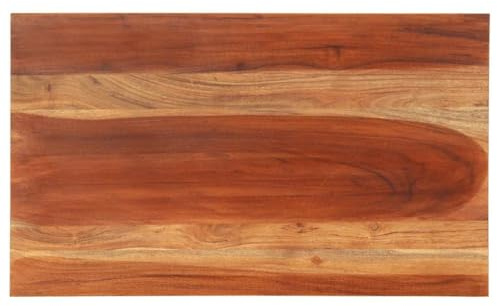 Frdhee Encimera de cocina, tablero de madera maciza de palisandro 25-27 mm, 60 × 100 cm, para salón, comedor, cocina y oficina