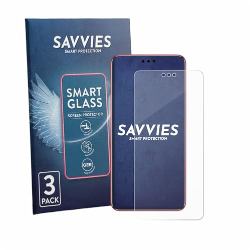 Savvies 3 Stück Panzer Schutz Glas für Huawei Mate 60 RS Ultimate 9H Schutzfolie HD Klar, Blasenfrei, Anti-Fingerabdruck, Stoßfest, Displayschutz