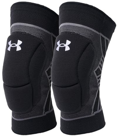 Under Armour 3 rodilleras largas VB para adultos, color negro, L