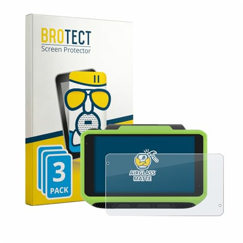 BROTECT Entspiegelungs Schutzglas für Zebra WT6400 (3 Stück) Schutzfolie Panzer Folie Glas Matt [Extrem Kratzfest 9H, Anti-Reflex, Anti-Fingerprint]