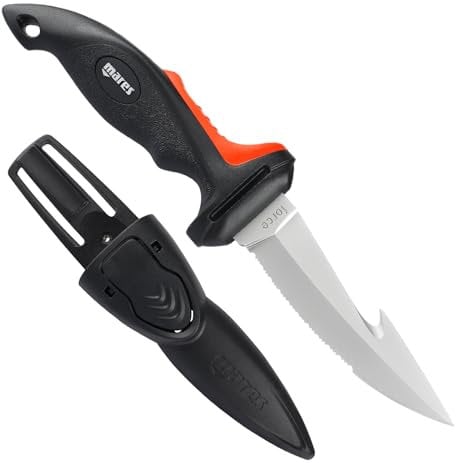 Mares Erwachsene Knife Force Plus Messer, Schwarz, BX