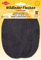 Kleiber + Co.GmbH Wildlederflecken Gross, ca. 15,5 cm x 10 cm,Grau