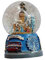 London Collage Souvenir Schneekugel Schneesturm