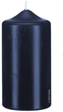 6 Spitzkopf Stumpen Kerzen Dunkelblau 300 x Ø 100 mm, Kerzen in Cellophan, KOPSCHITZ Qualitätskerzen in RAL Qualität Made in Germany, Kerzen, Anlass, Advent, Weihnachten, Festtag, Festtagskerzen