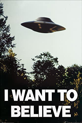 1art1 Akte X Poster Ich Will Glauben Plakat | Bild 91x61 cm