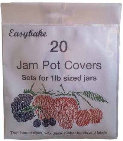 Jam Pot Cover Pack 1lb