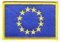 FahnenMax Flaggen Aufnäher Patch Europa 12 Sterne Flagge
