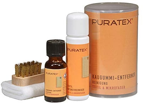 PURATEX Kaugummi-Entferner für Textilgarnituren 20 ml plus 50 ml Intensivreiniger