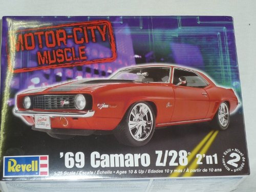 Revell Chevrolet Chevy Camaro Z/28 1969 Ss 2 in 1 Bausatz Kit 1/24 1/24 Usa Modellauto Modell Auto