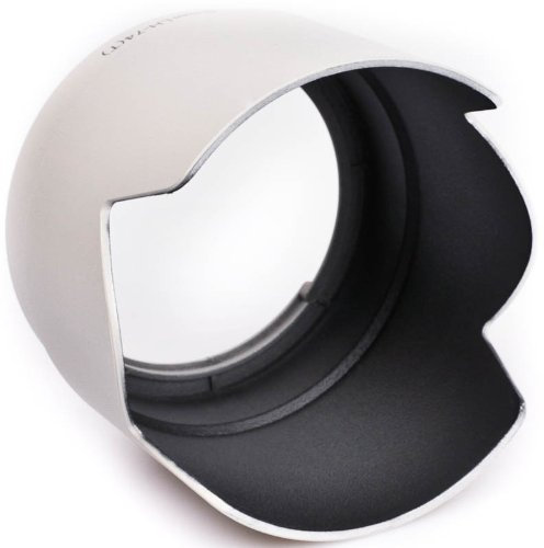 JJC LH-74(T)W Gegenlichtblende (Streulichtblende, Sonnenblende) für Canon EF 70-200mm f/4L ET-74 weiß