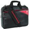 V7 Edge Laptoptasche, Schwarz mit roten Akzenten Black with Red Accent 33,8 cm (13,3 Zoll)