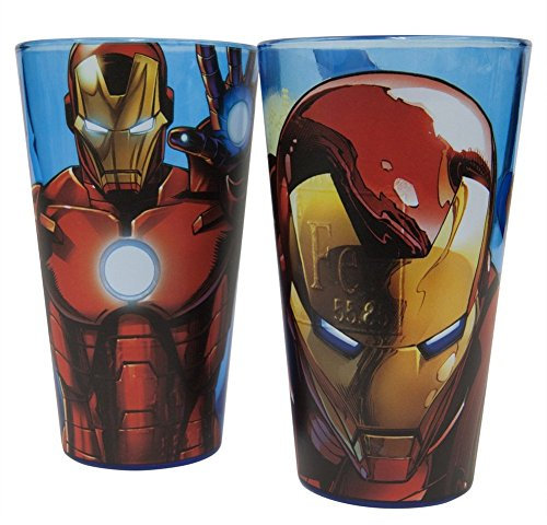 Vaso de pinta de Iron Man 2-juego de juego vertical de GS2-avas-FE