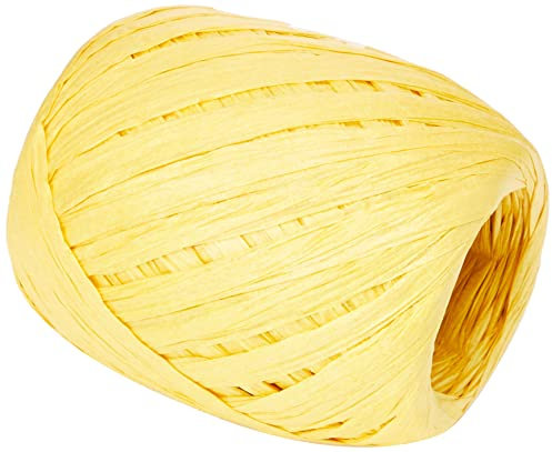 Eleganza Paper Raffia 8mm x 30m No.11 Yellow