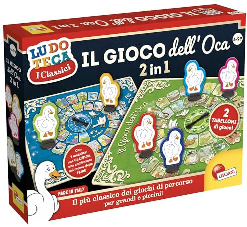 Lisciani Giochi- Oca Gioco da Tavolo, Multicolore, 3, 60535