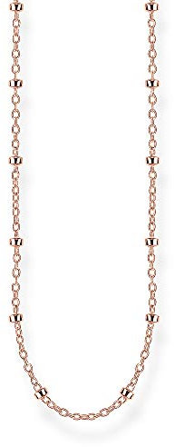 Thomas Sabo Unisex-Erbskette 925 Sterlingsilber roségold vergoldet KE1890-415-40-L50v