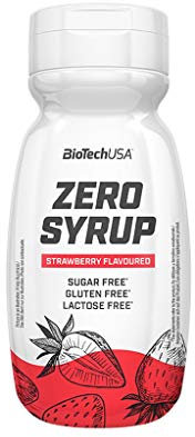 Biotech | Zero Syrup (320ml) | Sirops zéro | Sirop de trois goûts différents sans sucre