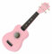 Classic Cantabile US-50 PK Sopranukulele - Ukulele mit 12 Bünden - leichtgängige Gitarrenmechanik - Weiße Nylon-Saiten - Pink