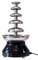 5-Tier Chocolate Fondue Fountain Machine 3L Stainless Steel Commercial Chocolate Fountain for Party Wedding Restaurant, 30℃~110℃ Adjustable, Black