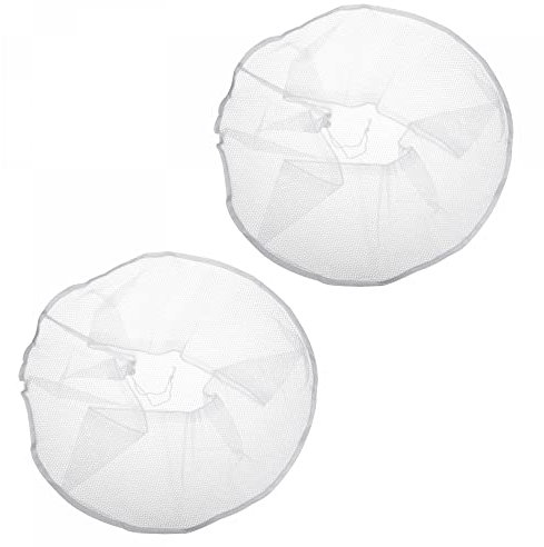 sourcing map Electric Fan Dust Cover 16 Inch Washable Dustproof Guard Mesh Net for Protection, White Pack of 2