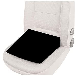 11 Degree Seat Wedge, High Density Foam Seat Cushion, Wedge Cushion for Cars and Office Chairs for Back Pain, Lumbar Support, Sciatica Relief, and Improved Posture, 37 x 37 x 9 cm