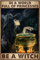 Retro-Metall-Blechschild, Halloween-Poster, Hexe in einer Welt voller Prinzessinnen, sei eine Hexe, Vintage-Wandplakat für Zuhause, Küche, Bar, Café, Büro, Schild, 20,3 x 30,5 cm