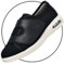 Scarpe da ginnastica da donna, extra larghe, comode, da corsa, per piedi piatti, fascite plantare, Nero , 39 EU