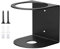 Sharplace Spray Bottle Holder Organizer, Heavy Duty Wall Mounted Storage Rack for Bathroom Workspace, Black, Single Hole