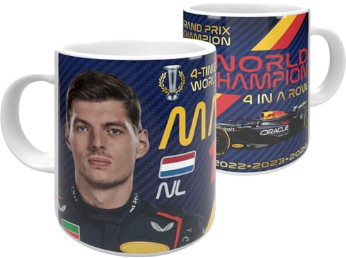 Partisan Max Mug 4-Time Champion 2024 325 ml – Bleu