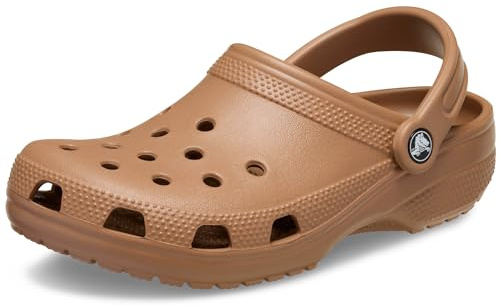 Crocs Unisex-Adult Classic Clog, Milk Chocolate, 5 UK Men / 6 UK Women