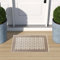 cozily® Indoor Mats For Front Door With Jute Back, Traditional Rug - Arta 60 x 110 cm Cream - Washable Rugs For Kitchen, Corridor Rug and Welcome Mat