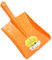 ibasenice 1 Pièce Pelle de Jardin bêche de tranchée houe pour Creuser Le Jardin Outil de Jardinage Mini bêche Cire de bêtises Lourdes bêche de Jardinage bêche de Ferme Le Fer Orange